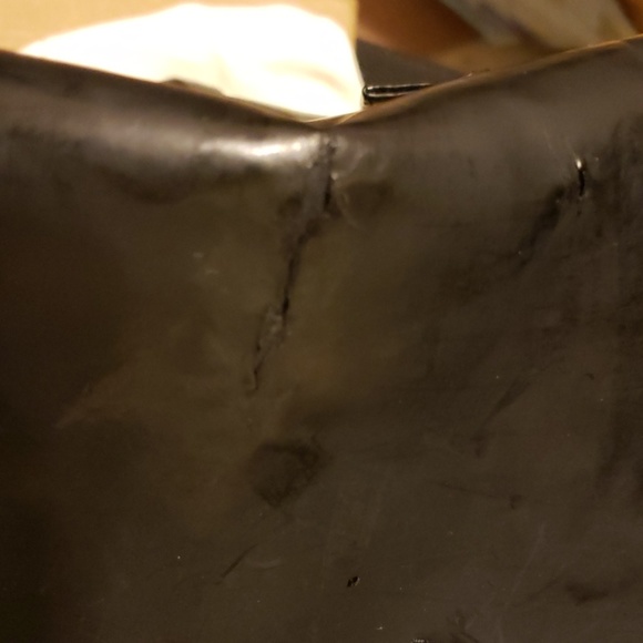 Chanel Patent Leather XL Black Tote Bag - Picture 6 of 6